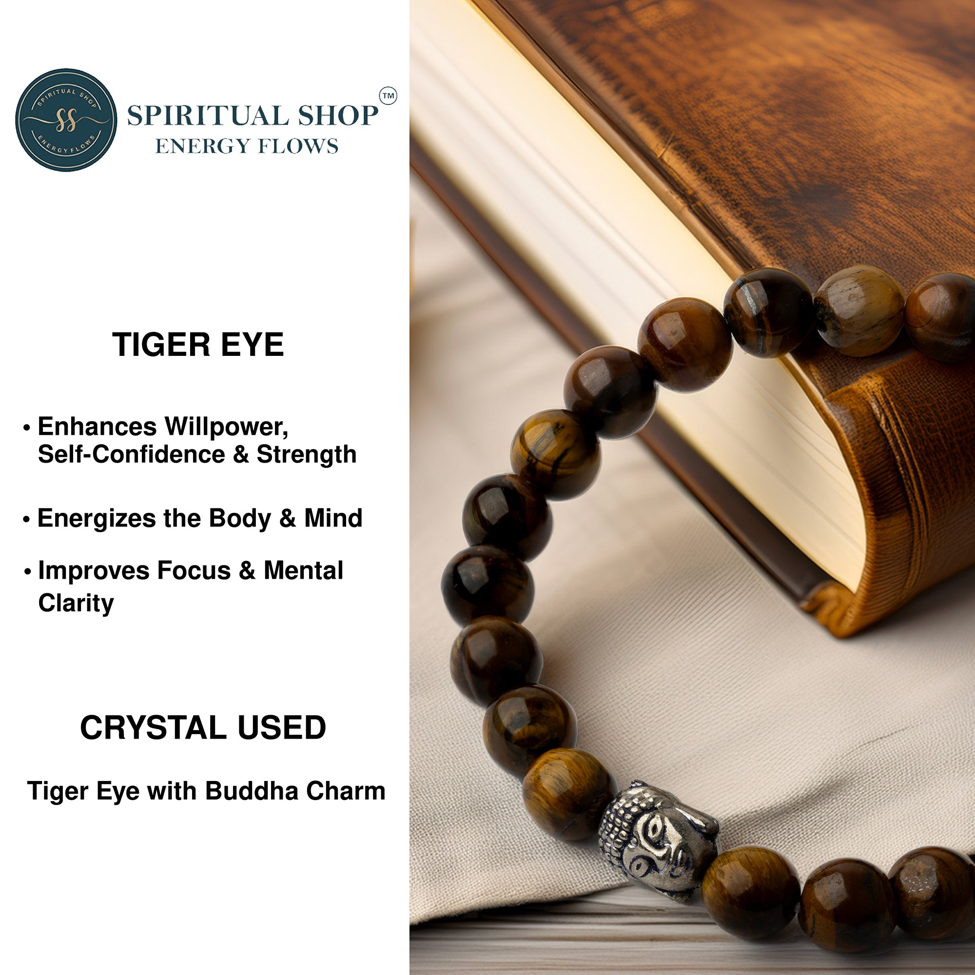 COURAGE AND CONFIDENCE - THE TIGER'S EYE