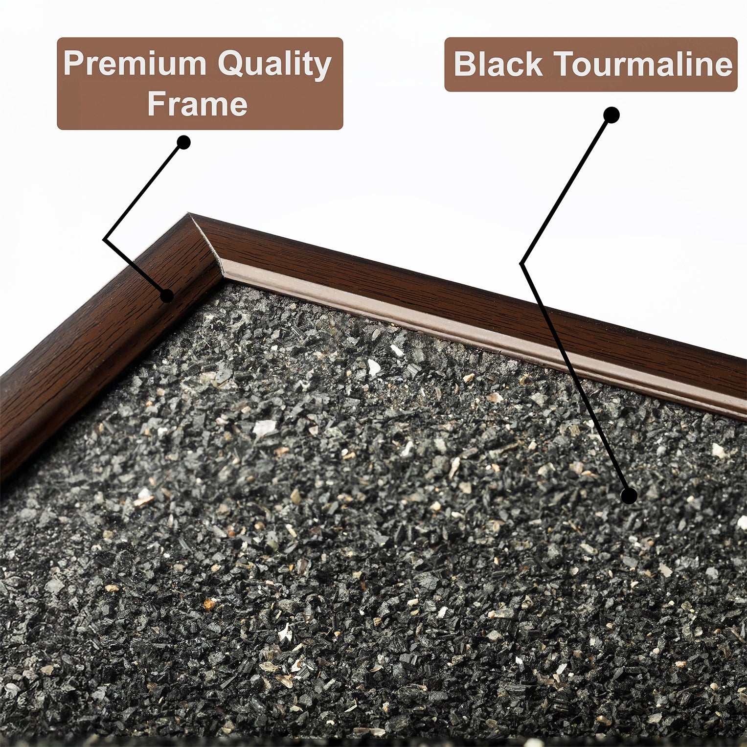 THE NEGATIVITY DESTROYER FRAME - BLACK TOURMALINE DUST