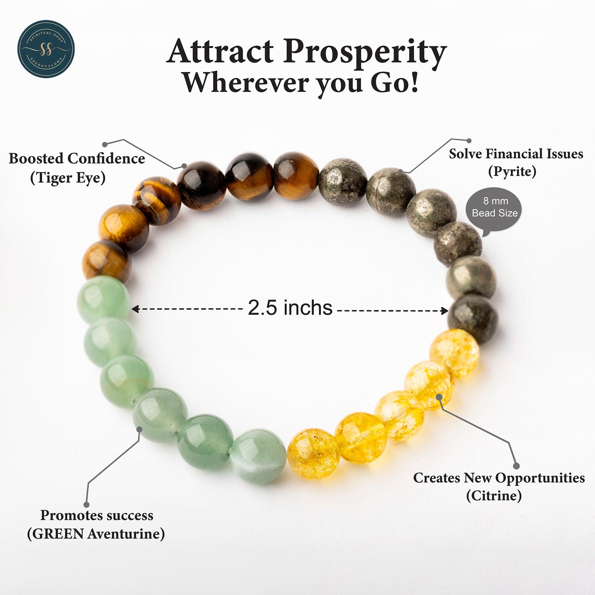 SPIRITUAL MONEY MAGNET BRACELET (STYLE 1)