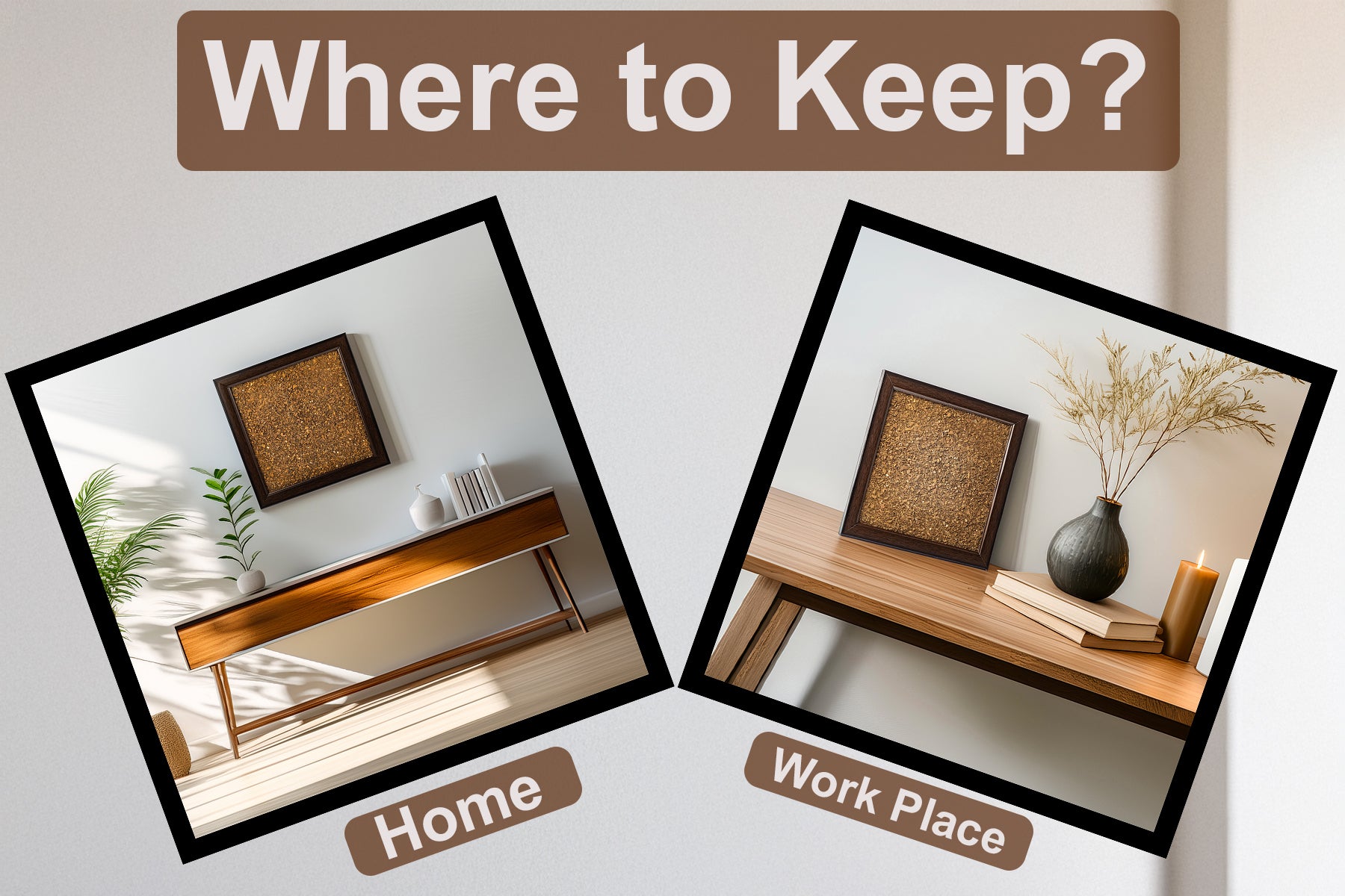 THE COURAGE AND CONFIDENCE FRAME - TIGER EYE DUST