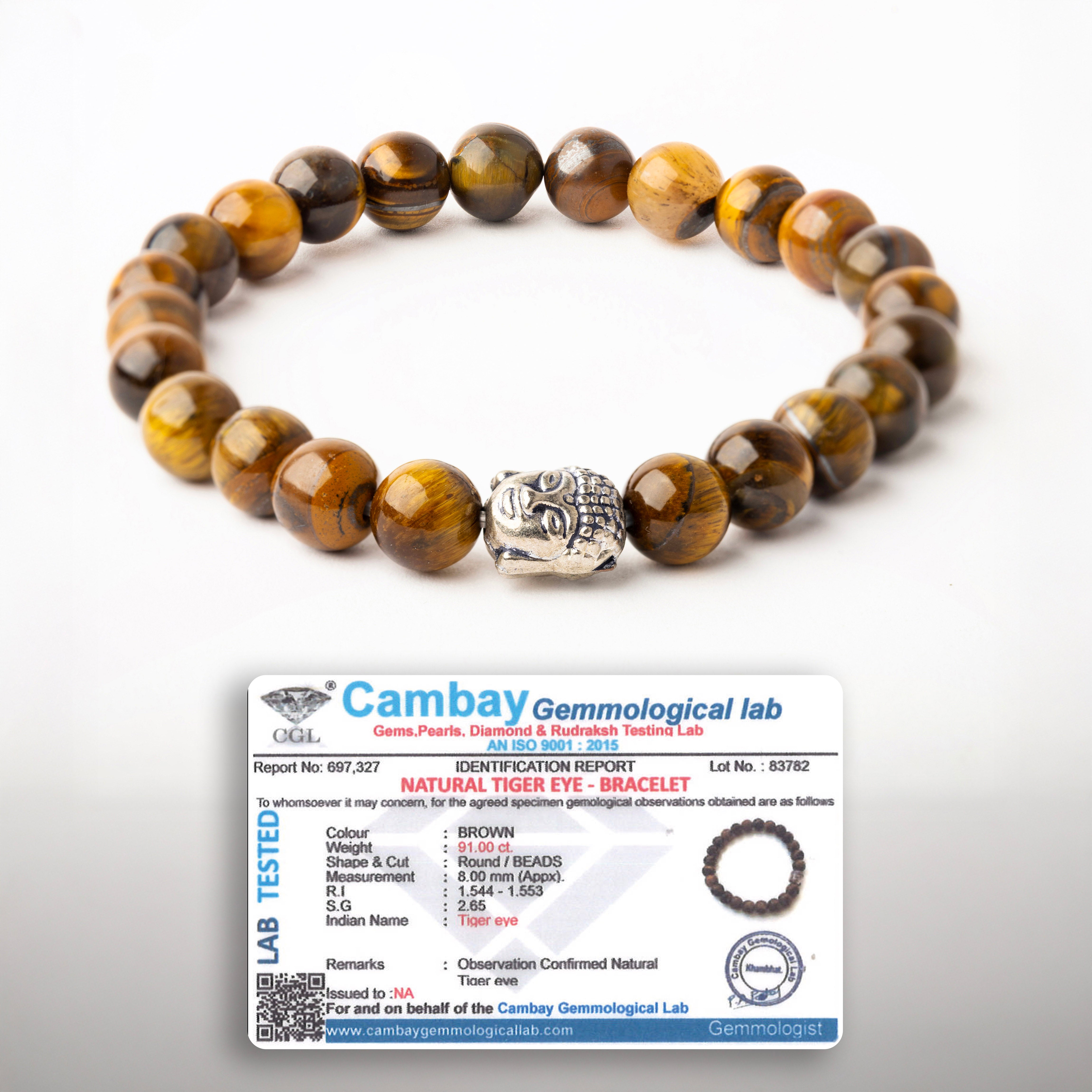 COURAGE AND CONFIDENCE - THE TIGER'S EYE