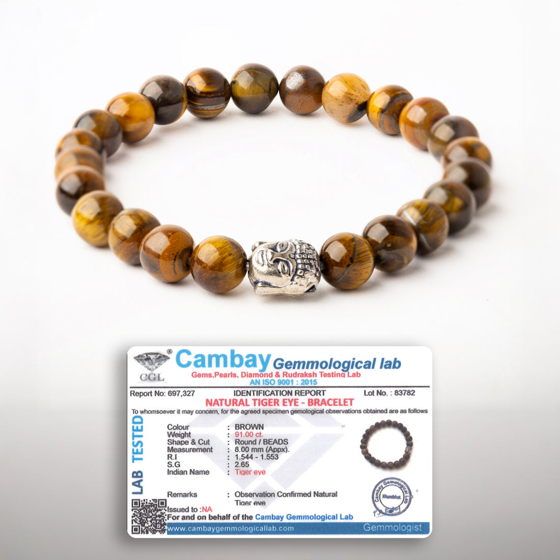 COURAGE AND CONFIDENCE - THE TIGER'S EYE