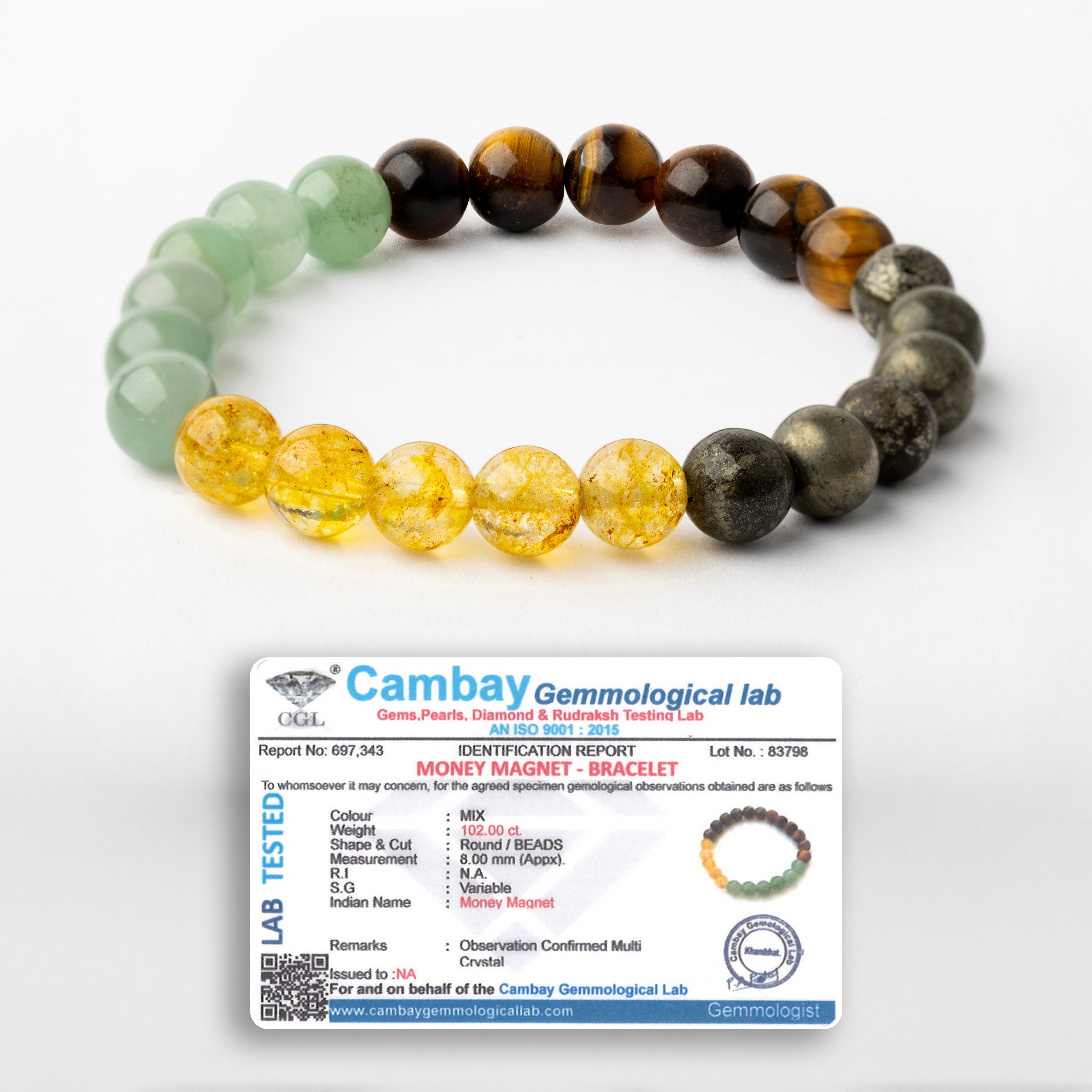 SPIRITUAL MONEY MAGNET BRACELET (STYLE 1)